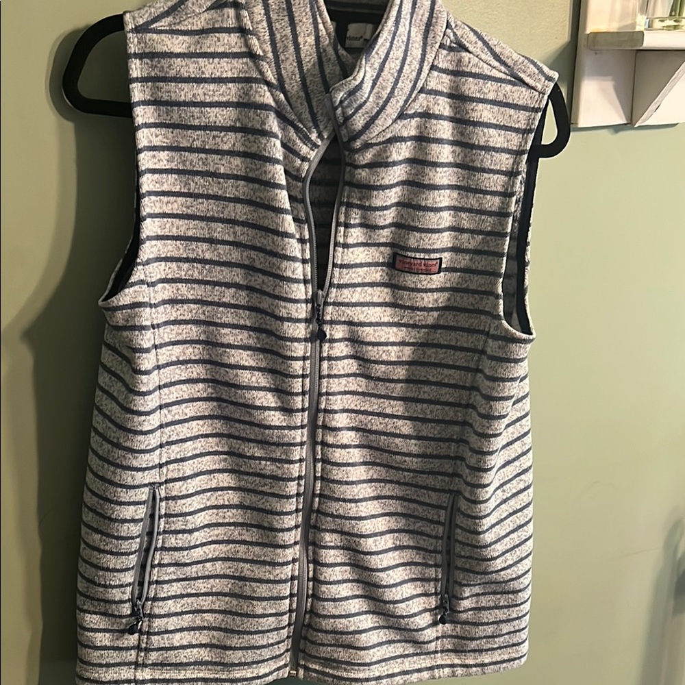 Striped Sleeveless Vest